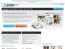 Tablet Screenshot of pressmo.pl